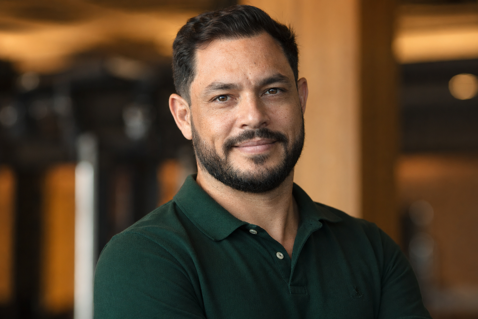 Foto de Carlos R., proprietário de academia em Santa Catarina